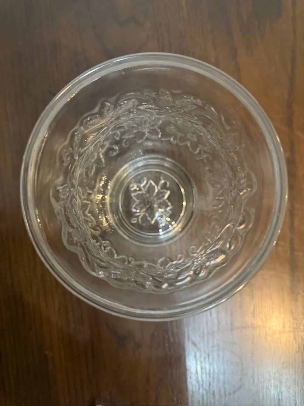 Vintage Princess House Fantasia Glass Hurricane Candle Holder EUC